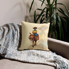 Load image into Gallery viewer, Bourik Pillow - Brown &amp; Beige
